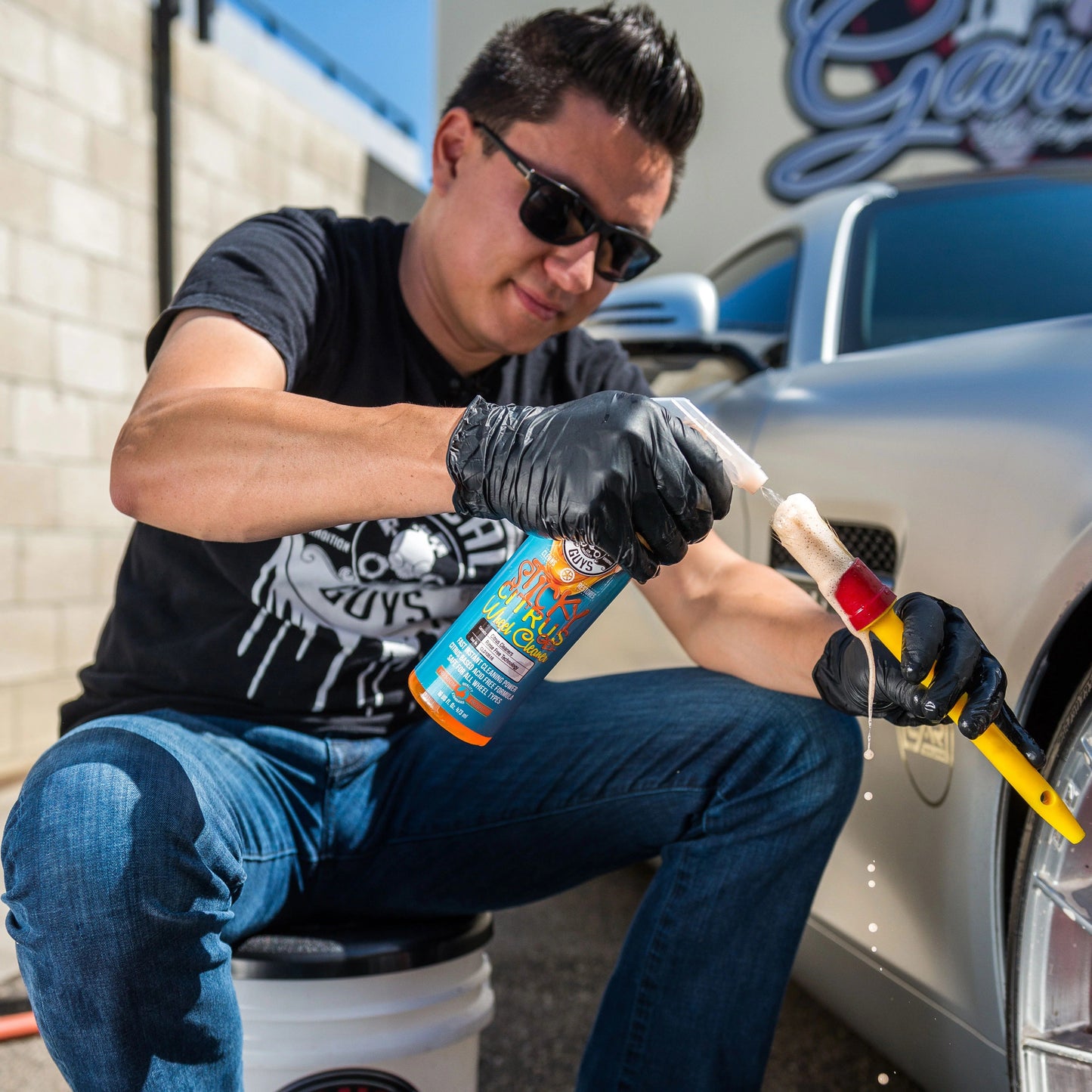 Sticky Citrus Gel Wheel Cleaner Chemical Guys