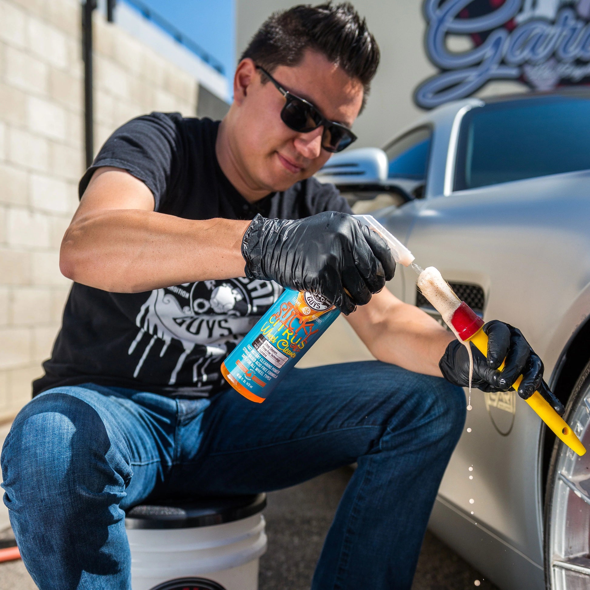 Sticky Citrus Gel Wheel Cleaner Chemical Guys