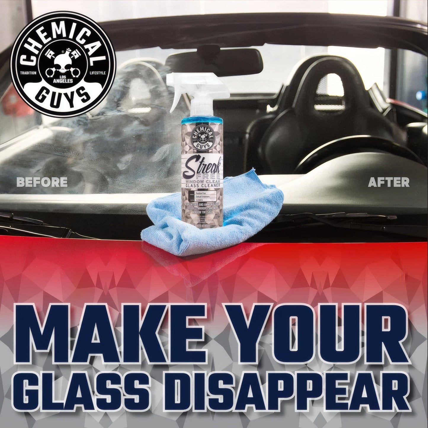 Streak Free Window Clean Glass Cleaner - Chemical Guys