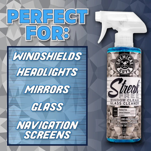 Streak Free Window Clean Glass Cleaner - Chemical Guys