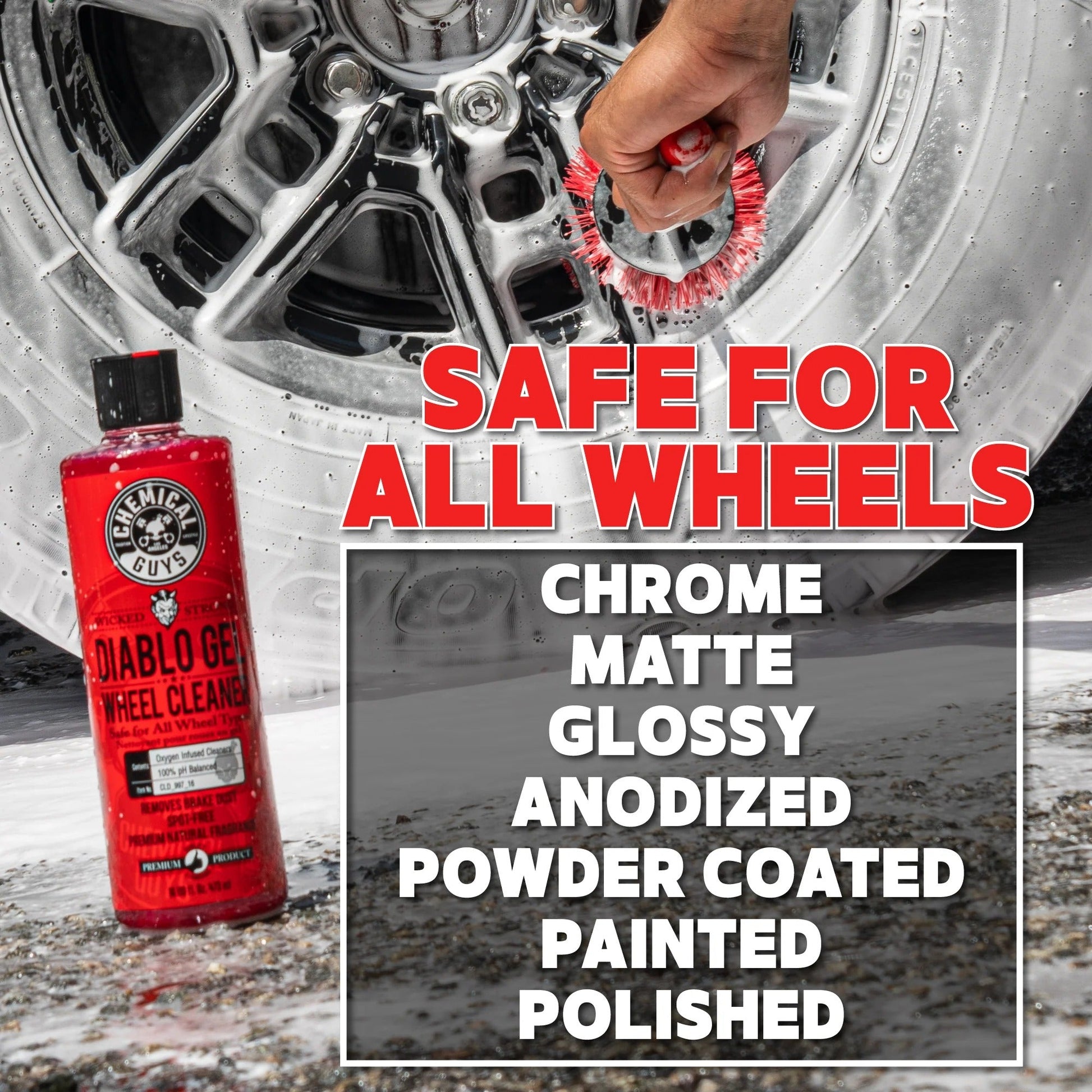 Diablo Gel Wheel & Rim Cleaner Concentrated - Chemical Guys