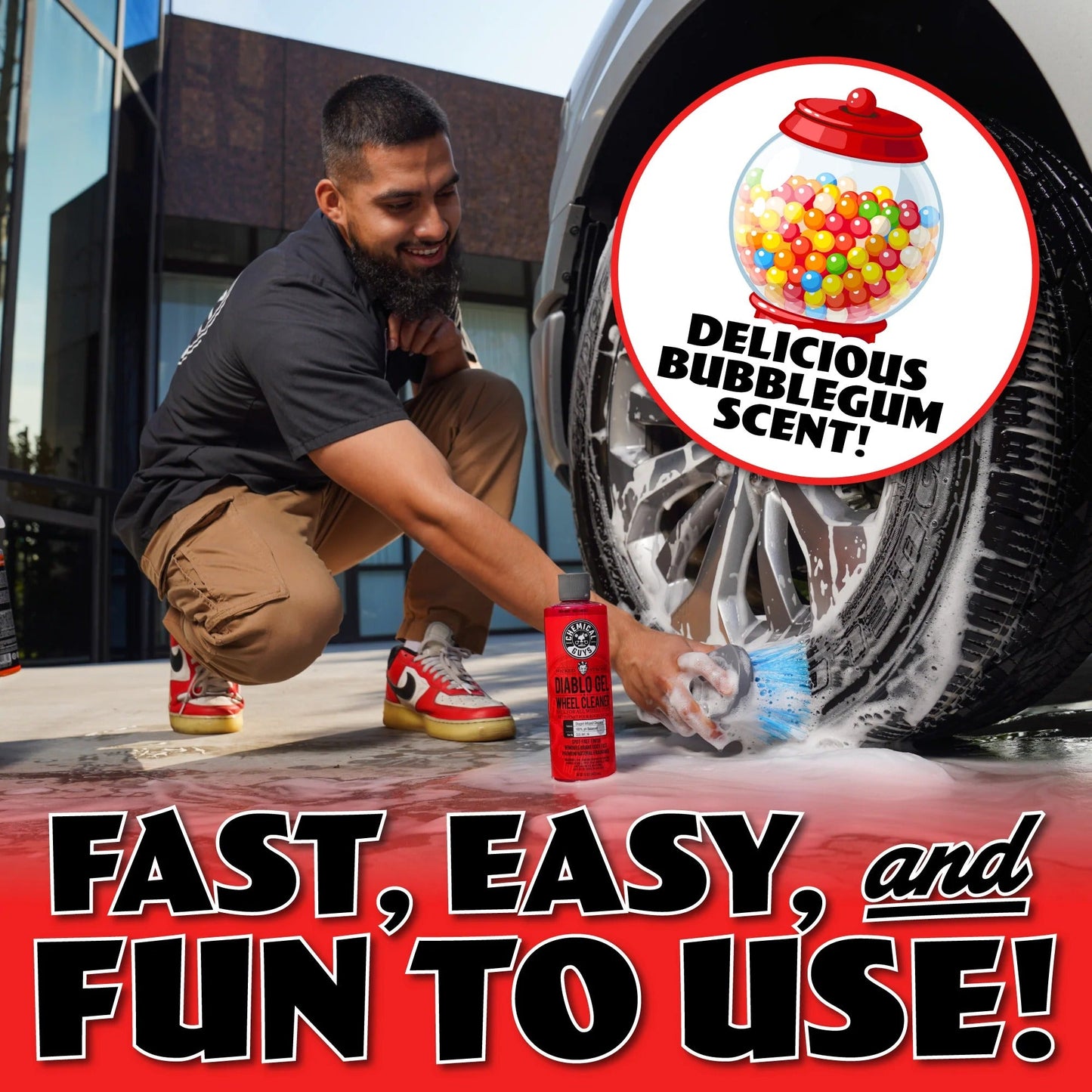 Diablo Gel Wheel & Rim Cleaner Concentrated - Chemical Guys