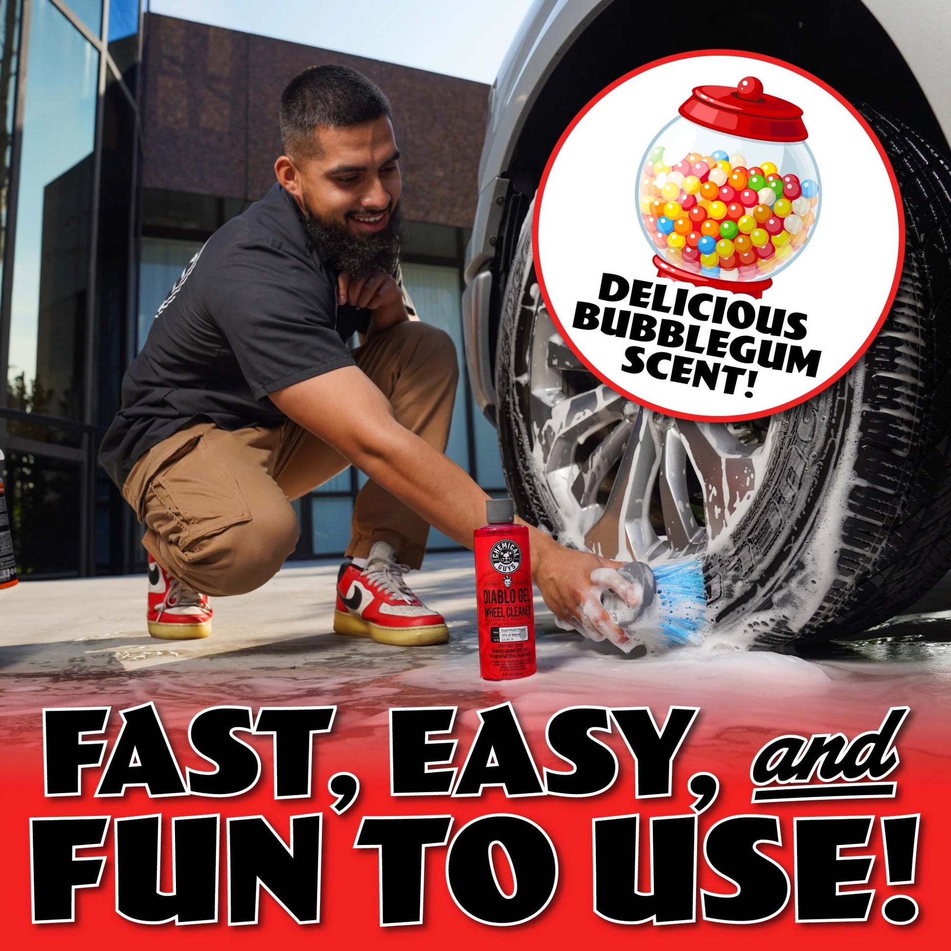 Diablo Gel Wheel & Rim Cleaner Concentrated - Chemical Guys