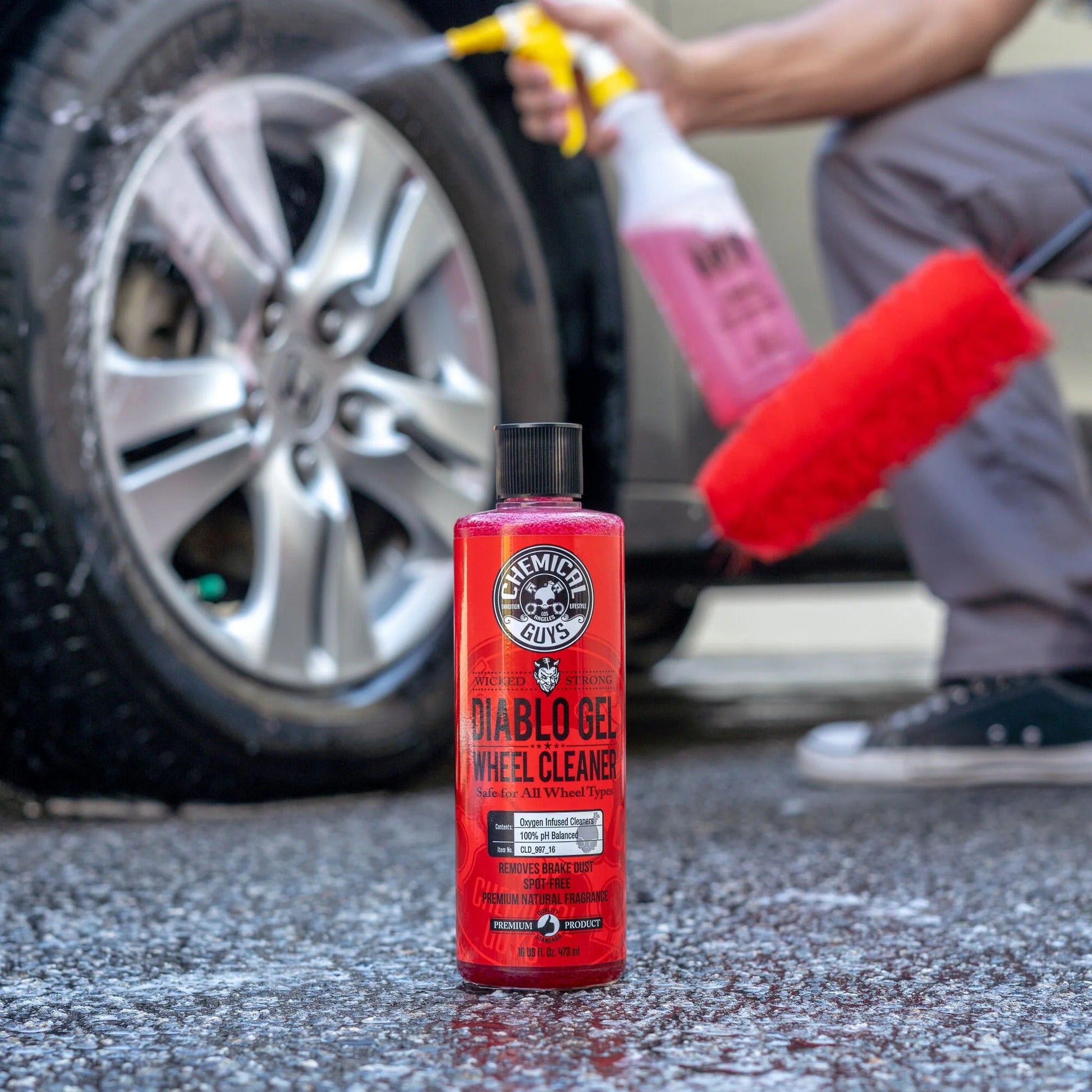 Diablo Gel Wheel & Rim Cleaner Concentrated - Chemical Guys