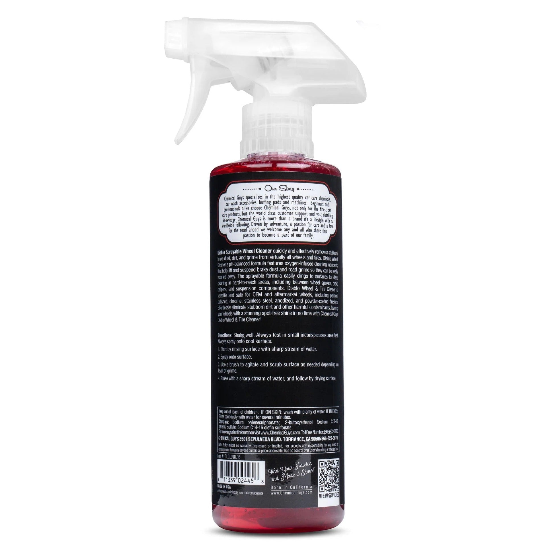 Diablo Sprayable Wheel Cleaner - Chemical Guys