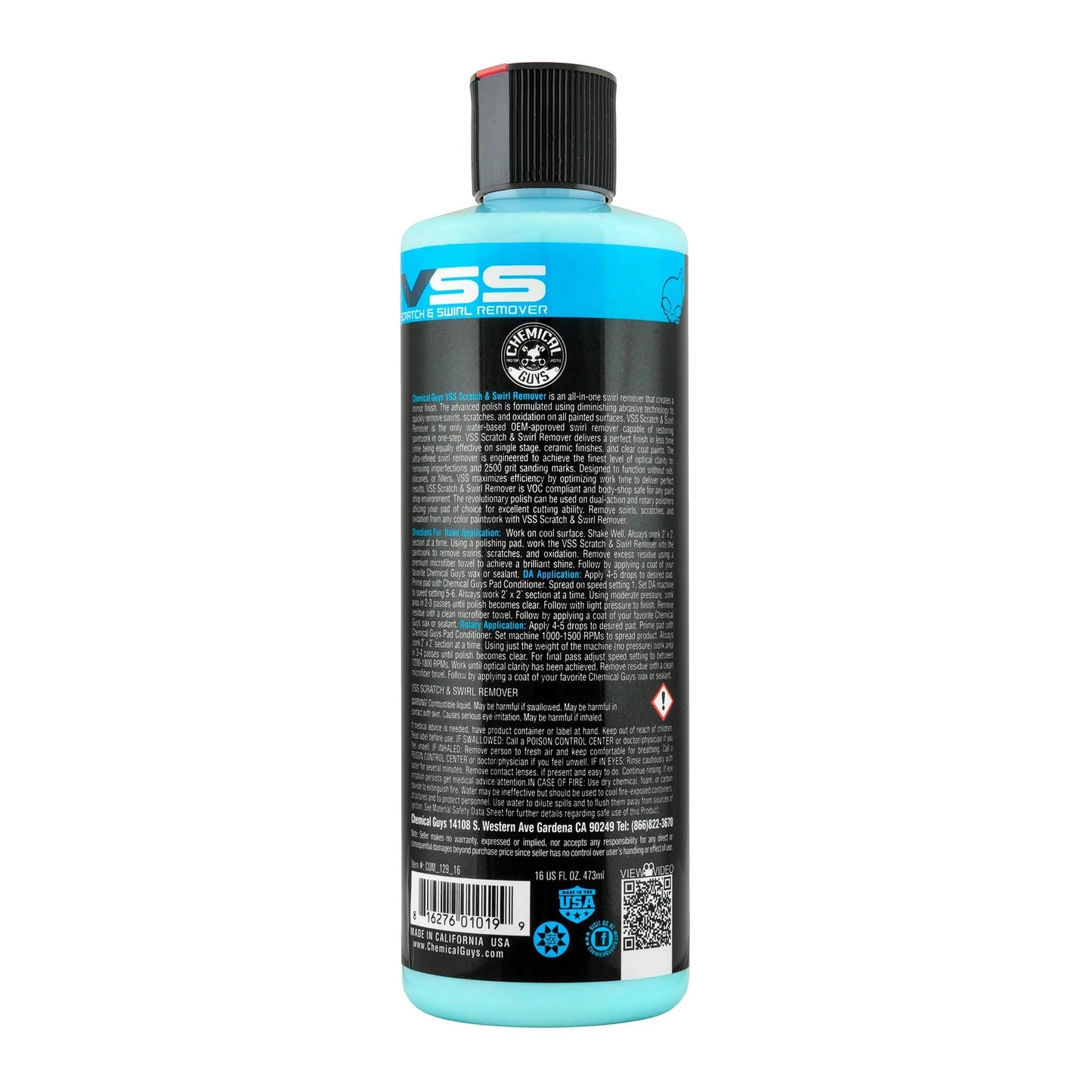 VSS Scratch And Swirl Remover (16 oz) - Chemical Guys