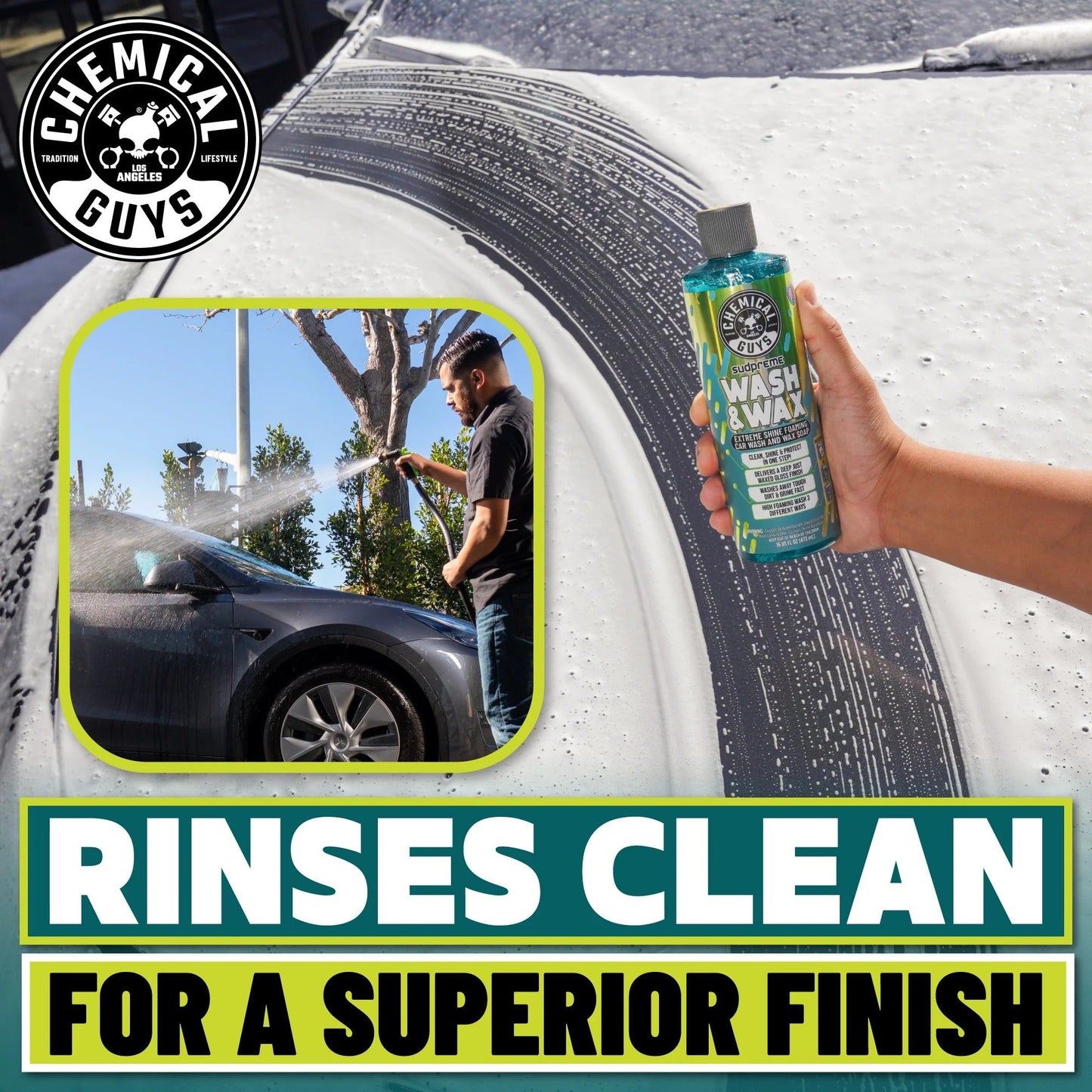 Sudpreme Wash & Wax (64oz) - Chemical Guys