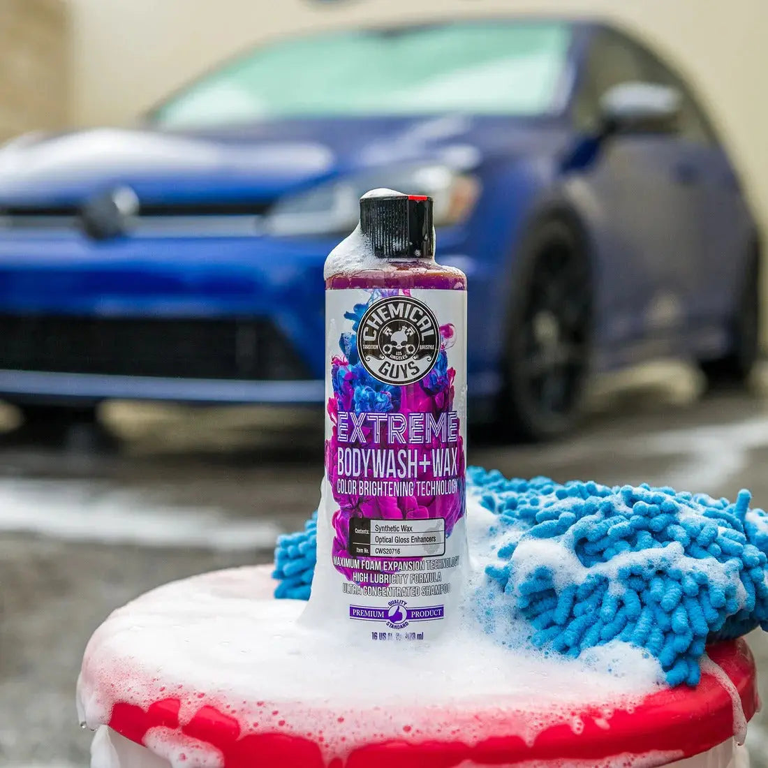 Extreme BodyWash and Wax Car Wash Soap (16 oz) - Chemical Guys