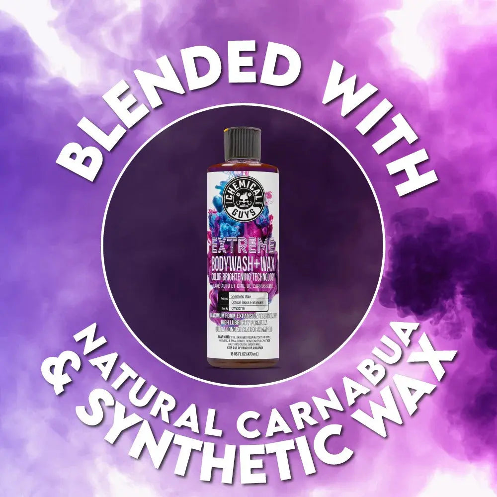Extreme BodyWash and Wax Car Wash Soap (16 oz) - Chemical Guys