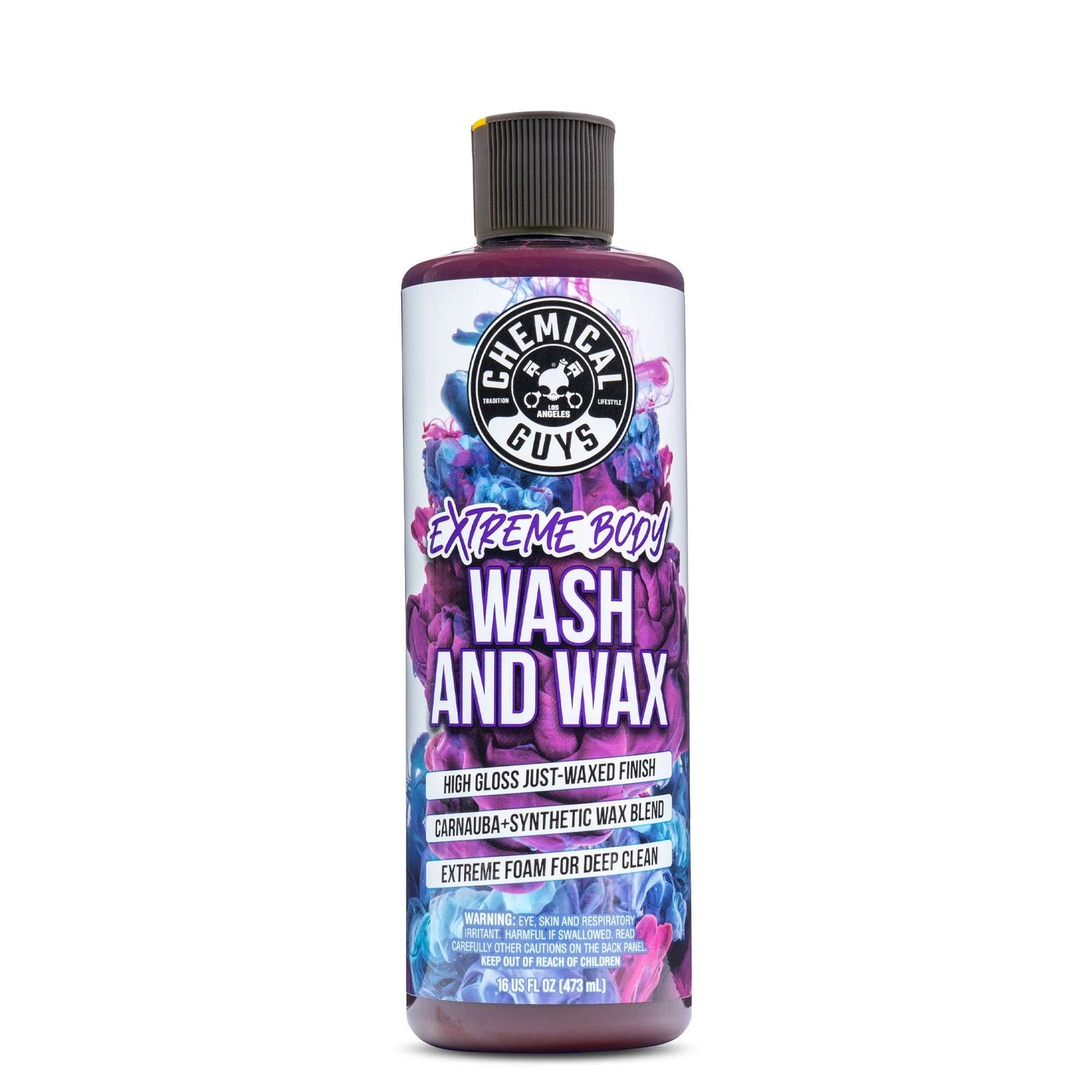 Extreme Body Wash and Wax Car Wash Soap (16 oz) Chemical Guys