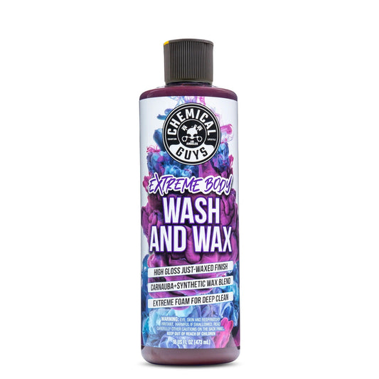 Extreme Body Wash and Wax Car Wash Soap (16 oz) - Chemical Guys