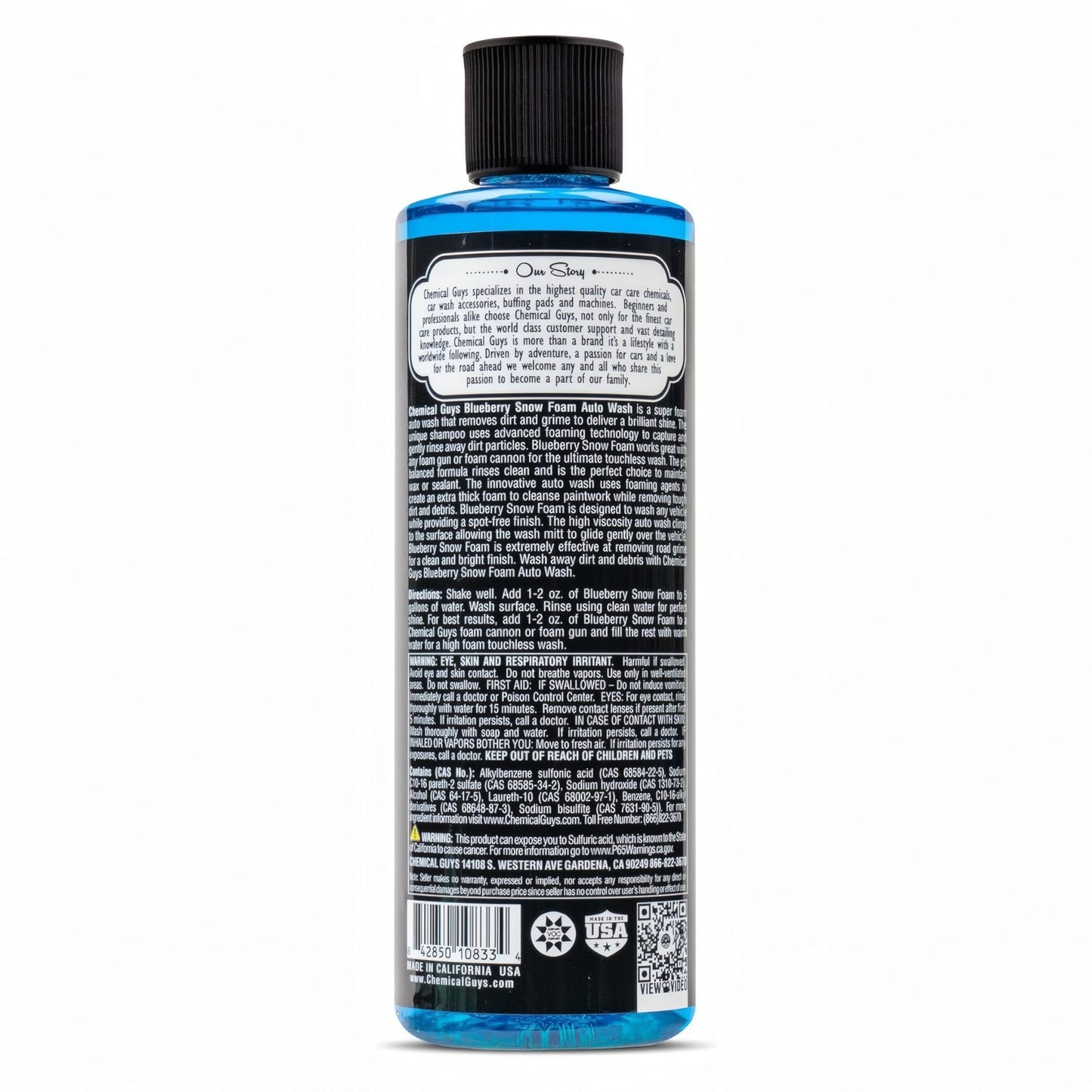 Blueberry Snow Foam Auto Wash (16oz) - Chemical Guys