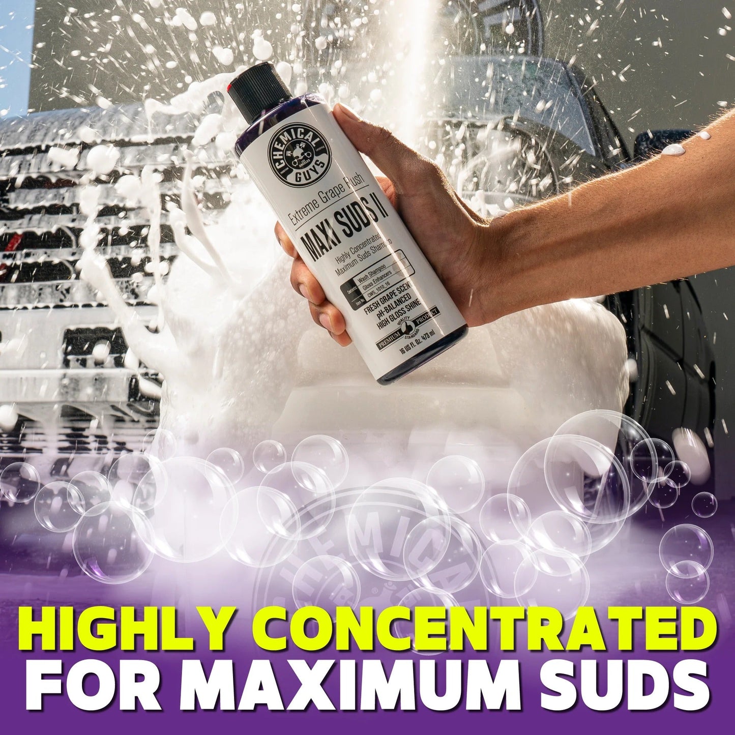 Maxi-Suds II Super Suds Shampoo (16 oz) Chemical Guys