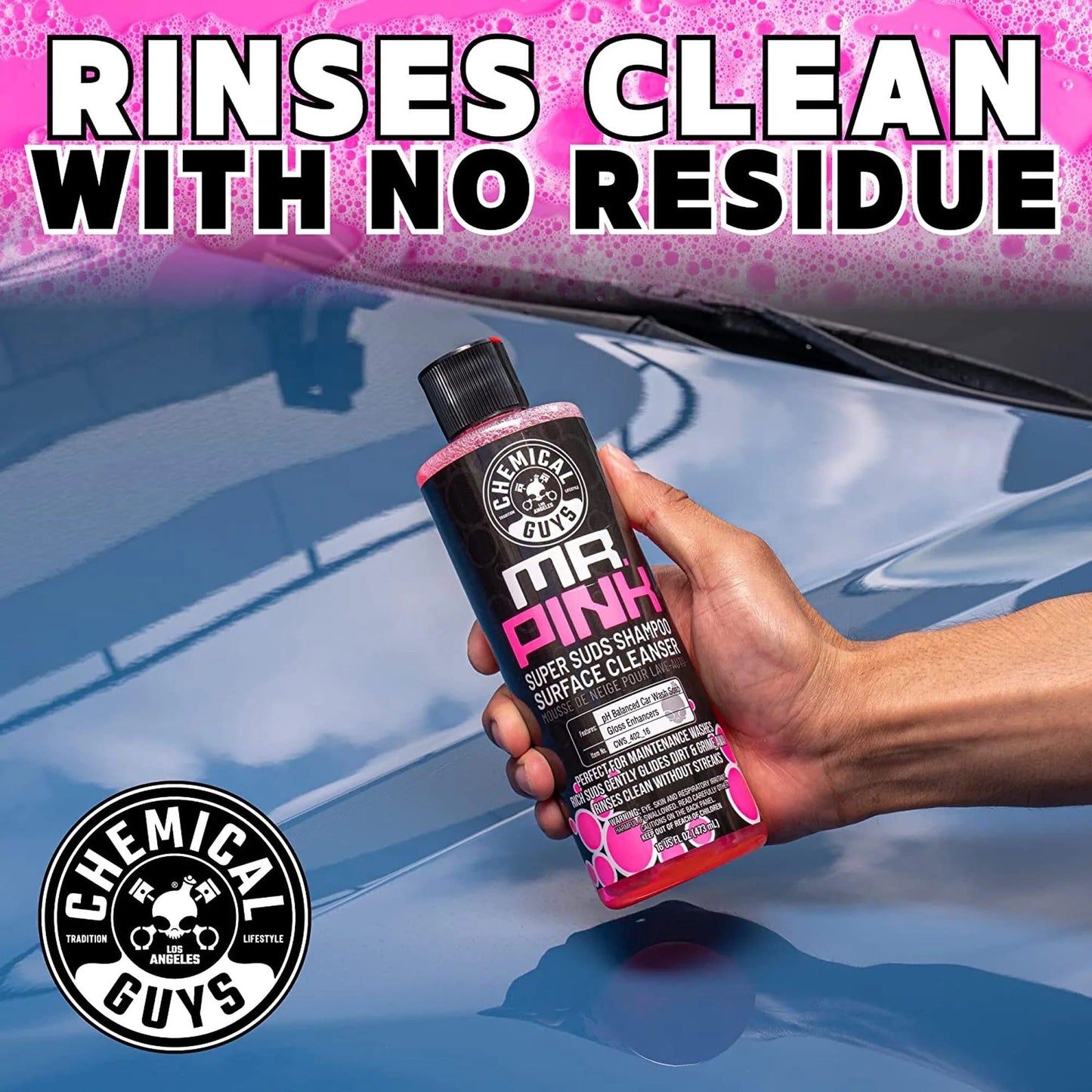 Mr Pink Car Wash Super Suds Shampoo - Chemical Guys