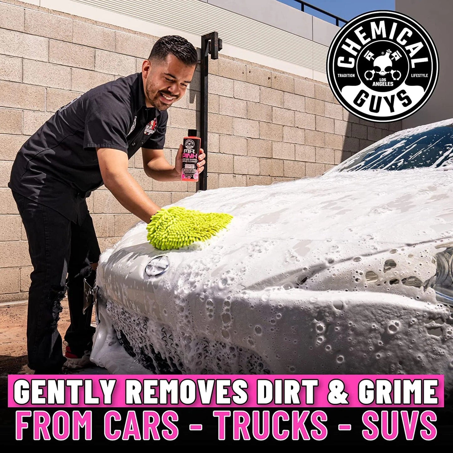 Mr Pink Car Wash Super Suds Shampoo - Chemical Guys