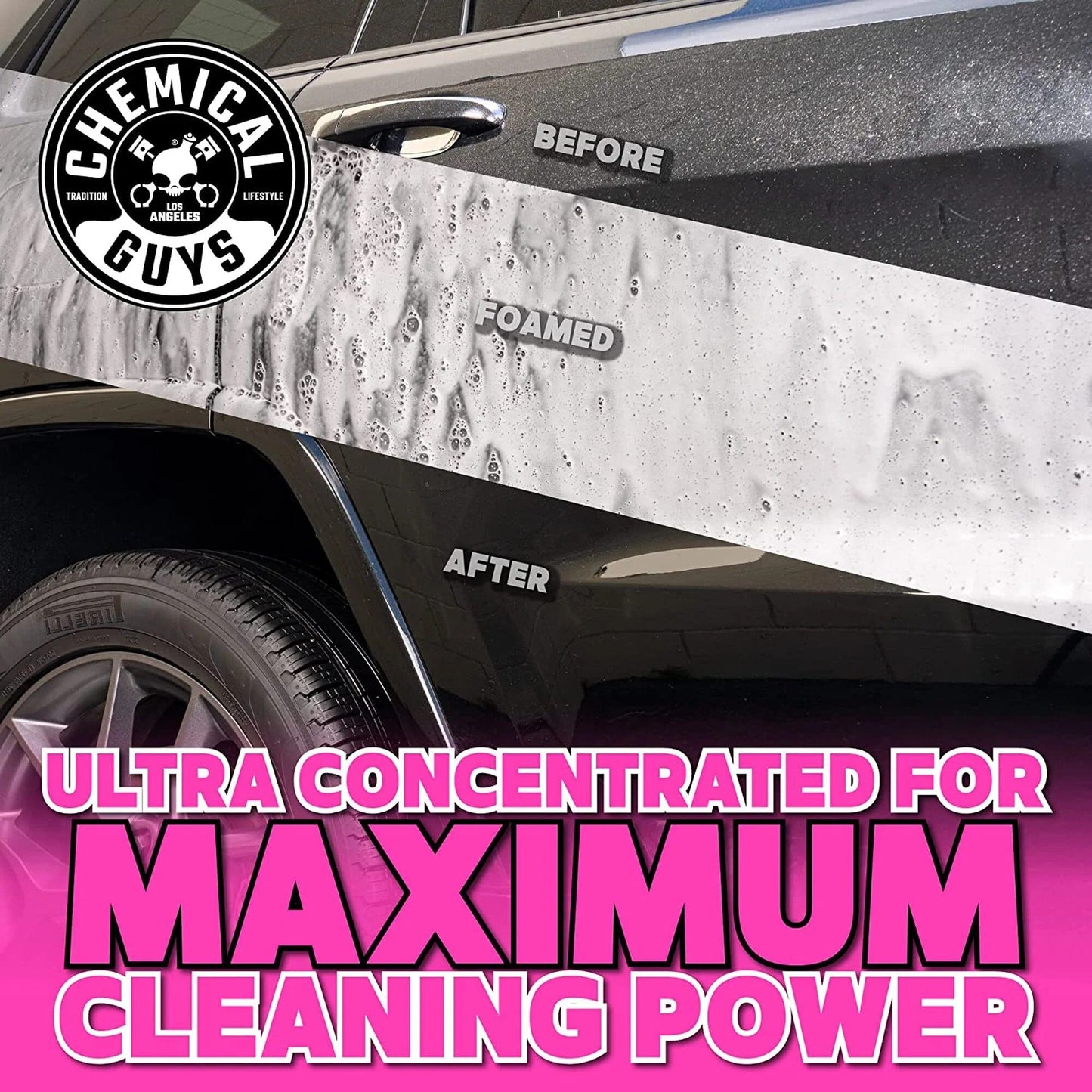Mr Pink Car Wash Super Suds Shampoo - Chemical Guys