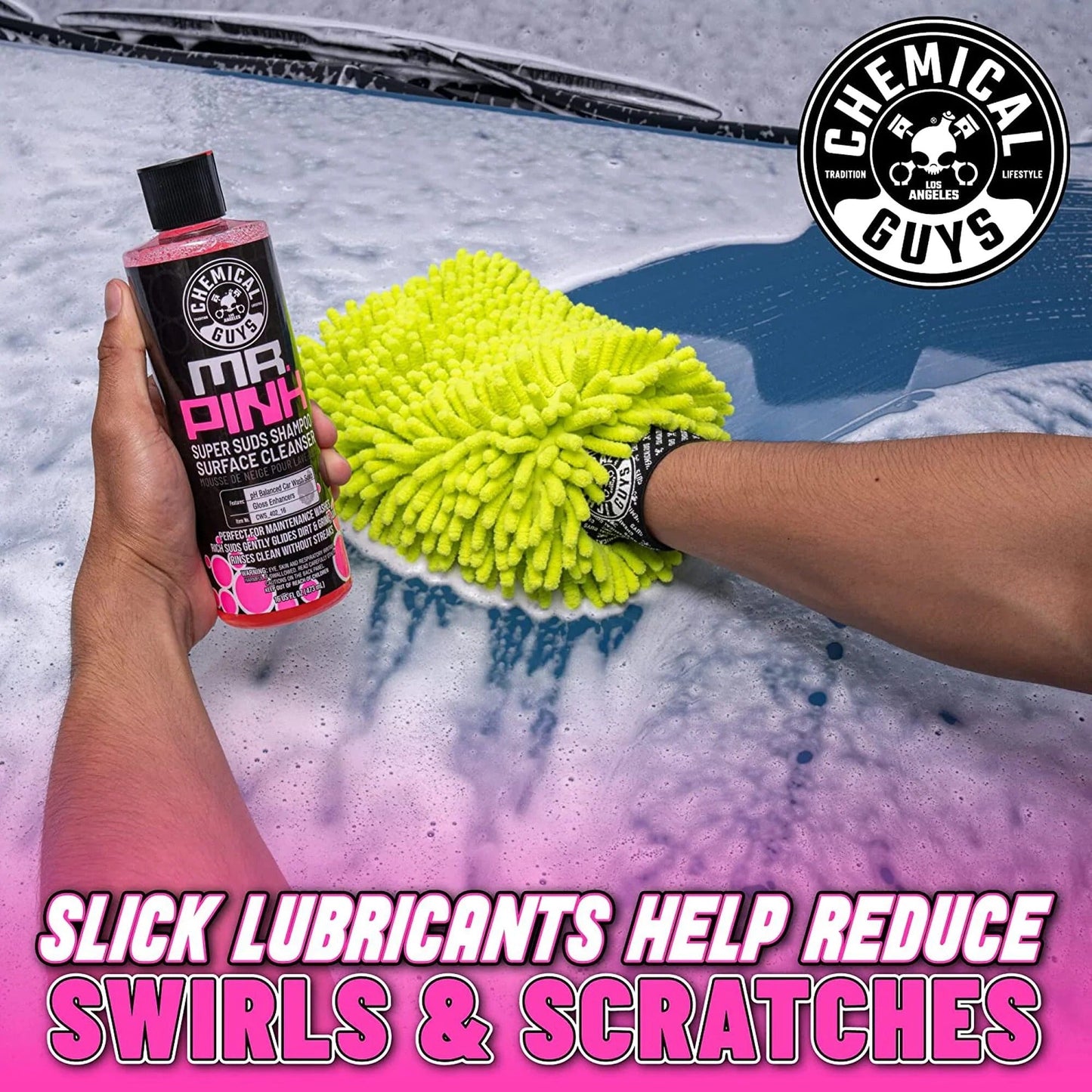 Mr Pink Car Wash Super Suds Shampoo - Chemical Guys