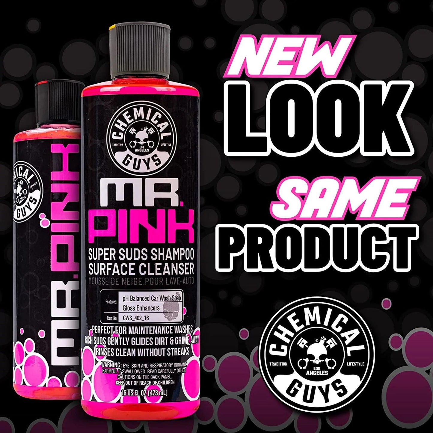 Mr Pink Car Wash Super Suds Shampoo - Chemical Guys