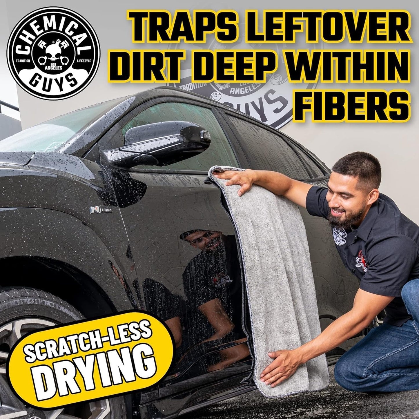 Woolly Mammoth Microfiber Drying Towel - Chemical Guys