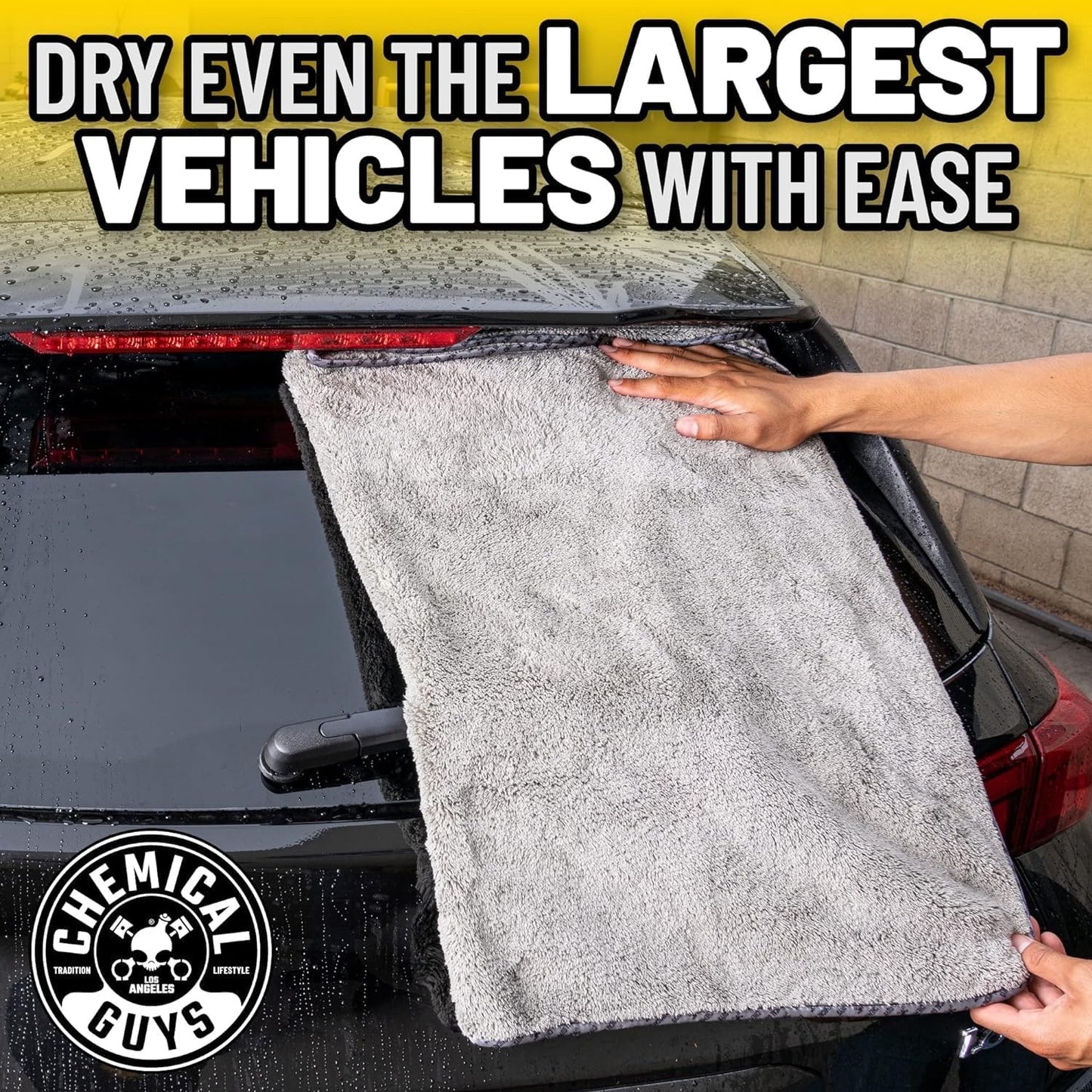 Woolly Mammoth Microfiber Drying Towel - Chemical Guys