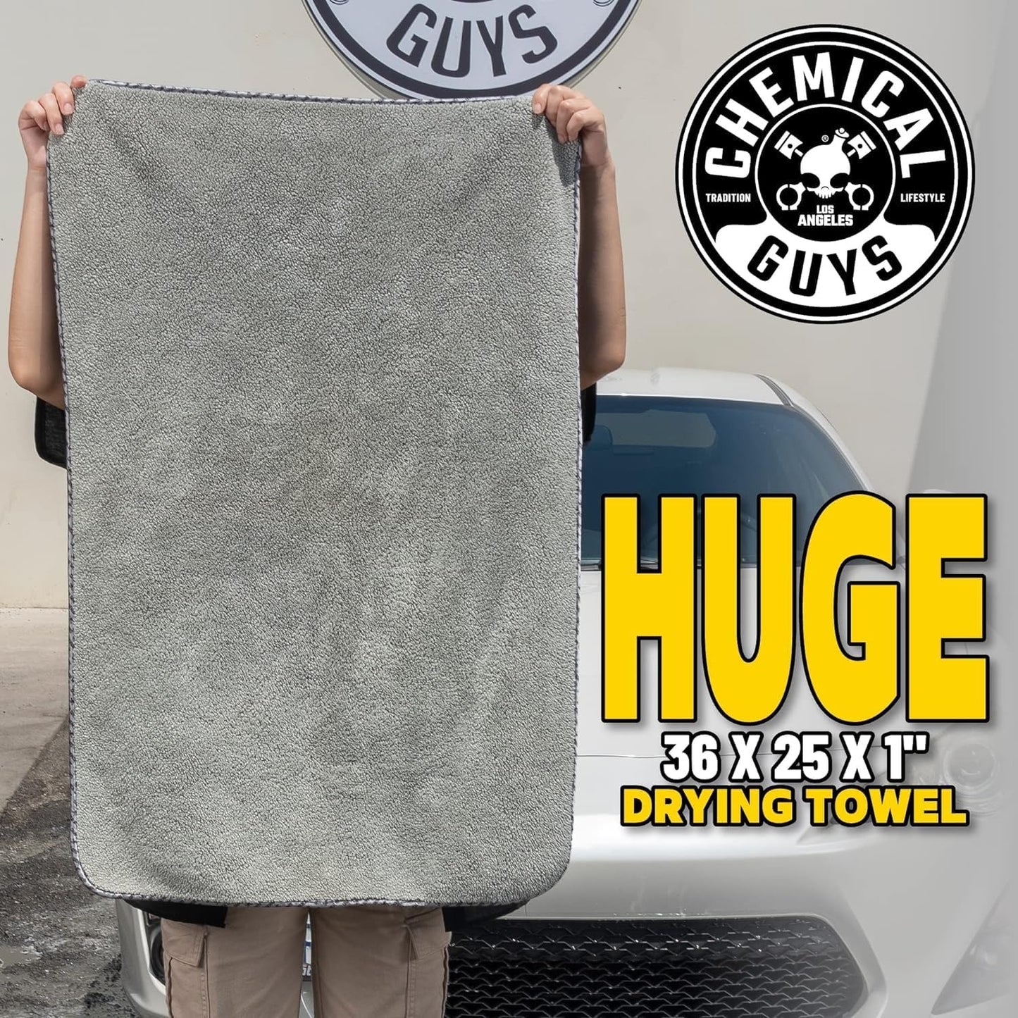 Woolly Mammoth Microfiber Drying Towel - Chemical Guys