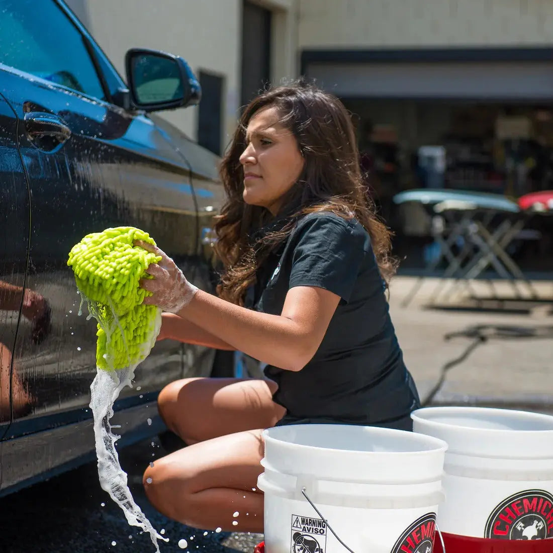 Chenille Microfiber Premium Scratch-Free Wash Pad Chemical Guys