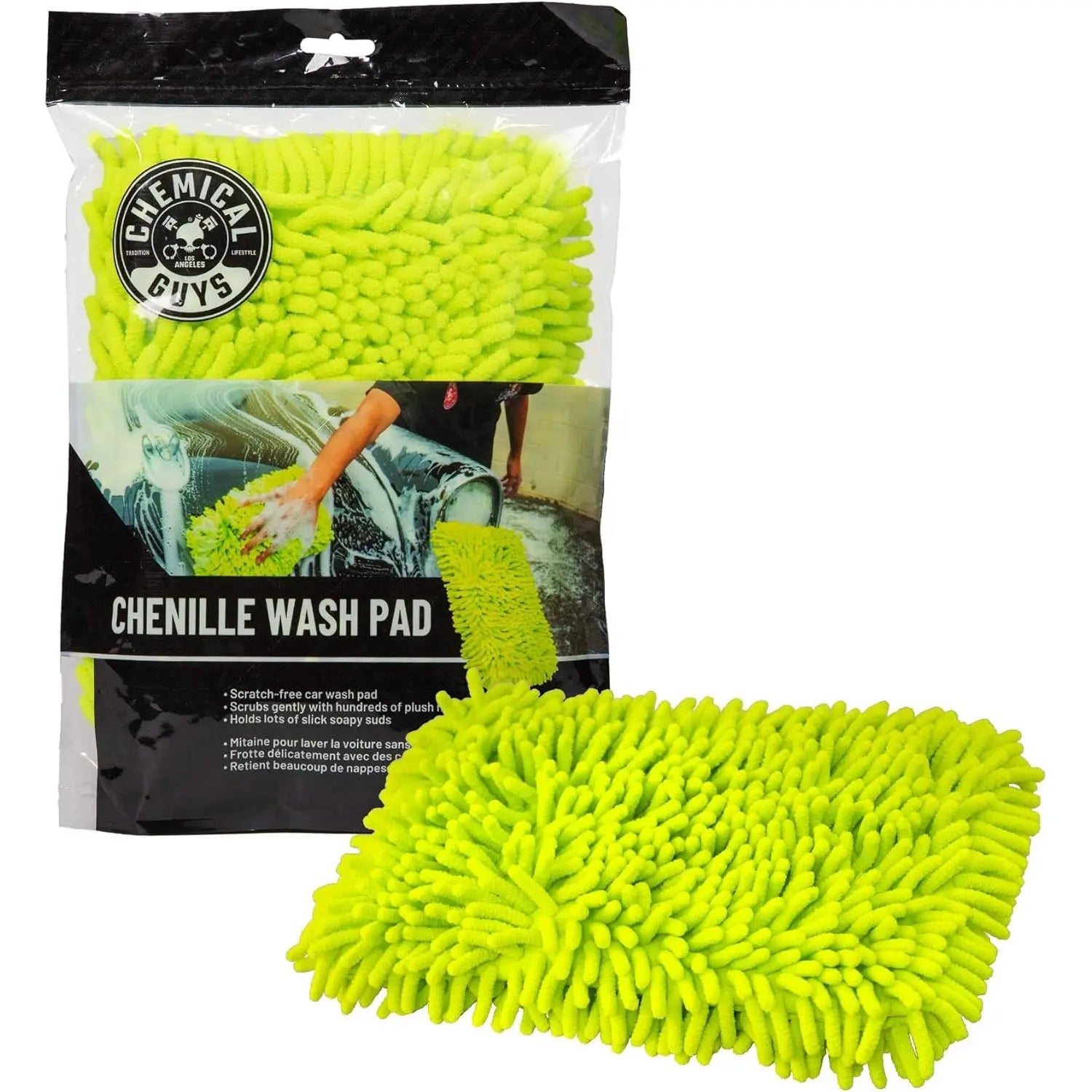 Chenille Microfiber Premium Scratch-Free Wash Pad Chemical Guys