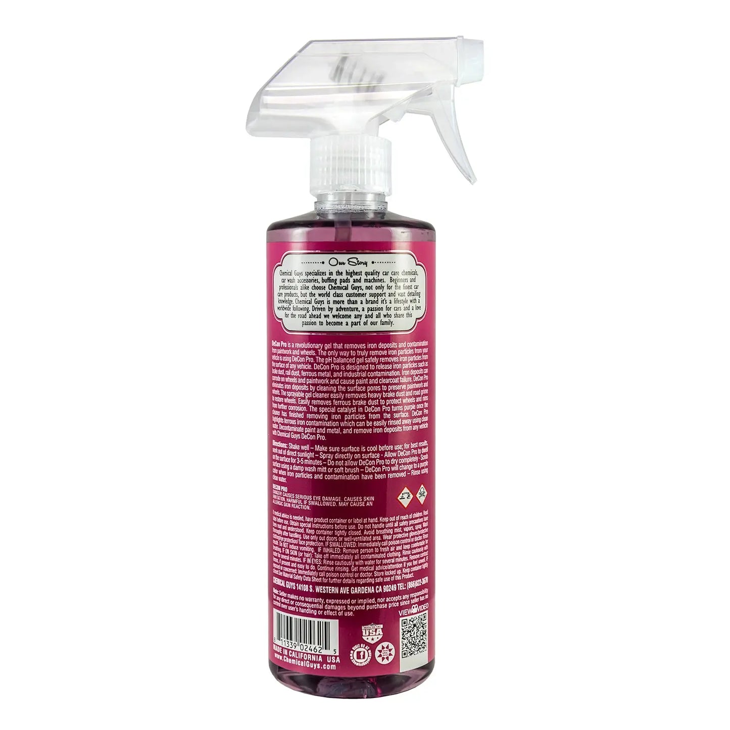 Decon Pro - Decontamination & Iron Remover - Chemical Guys