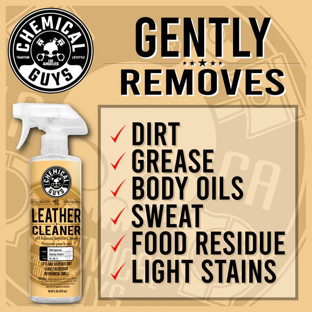 Leather Cleaner OEM Approved Leather Cleaner Chemical Guys