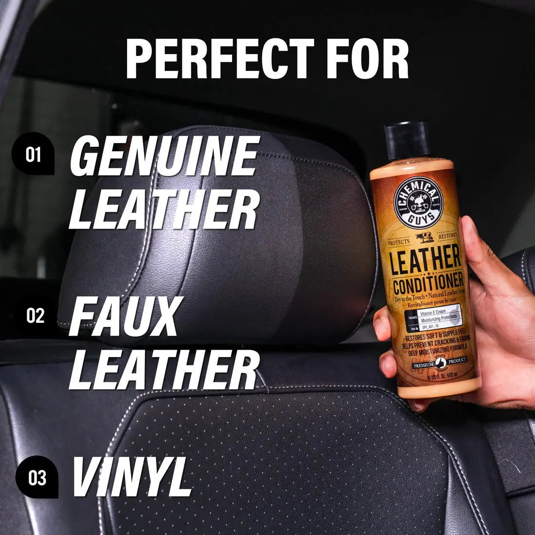 Leather Conditioner Chemical Guys