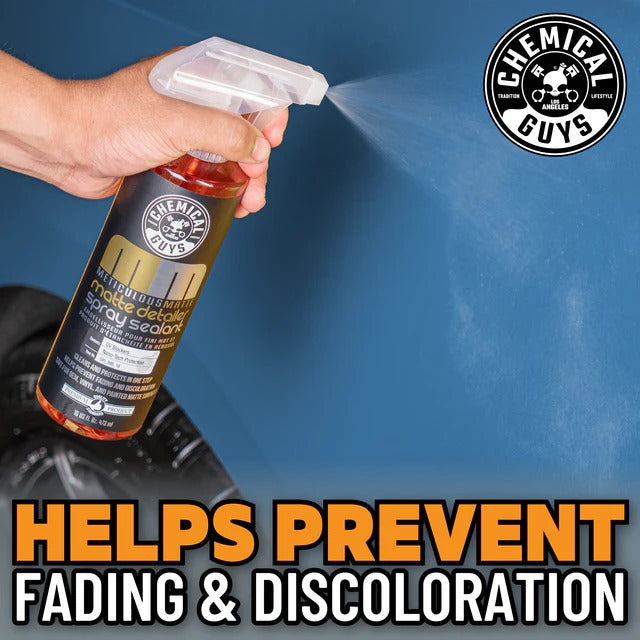 Meticulous Matte Detailer Spray For Satin & Matte Finishes Chemical Guys