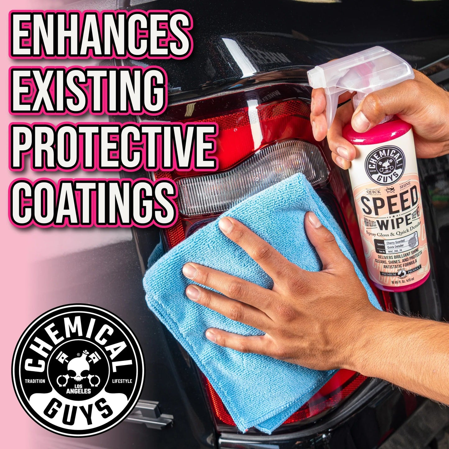 Speed Wipe Spray & Streak Free Quick Shine - Chemical Guys