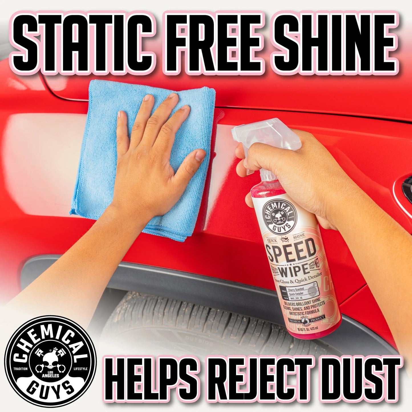 Speed Wipe Spray & Streak Free Quick Shine - Chemical Guys