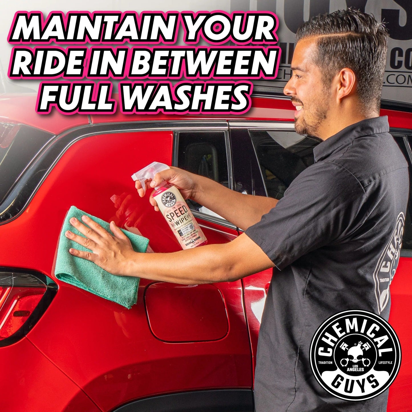 Speed Wipe Spray & Streak Free Quick Shine - Chemical Guys