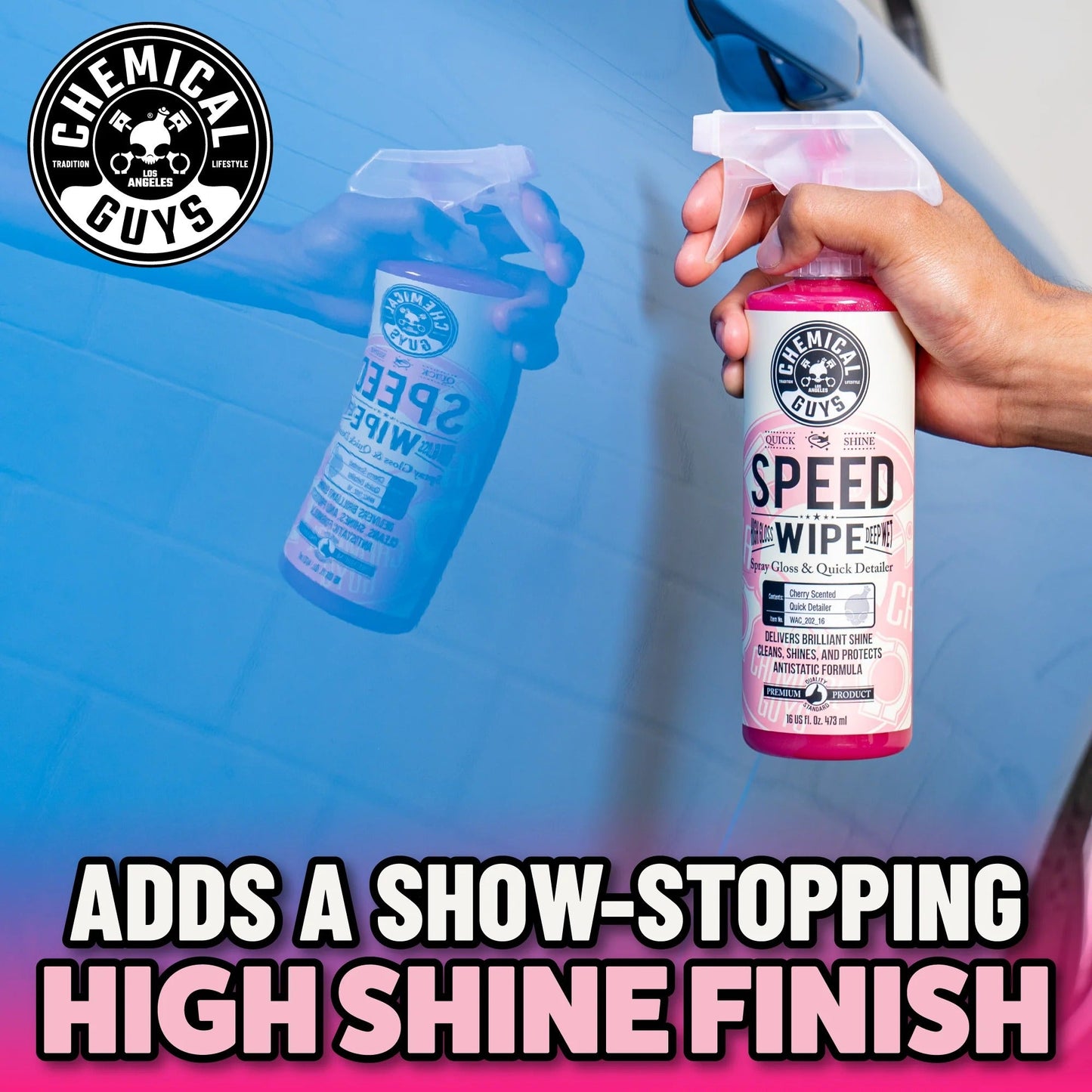Speed Wipe Spray & Streak Free Quick Shine - Chemical Guys