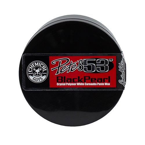 Chemical Guys Petes 53 Black Pearl Carnauba Paste Wax 8oz