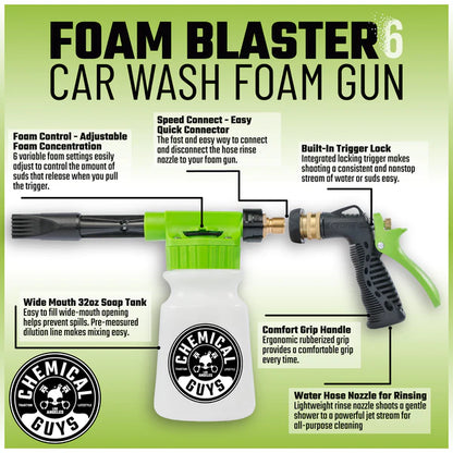 Foam Blaster 6 Hose Snow Foam Gun