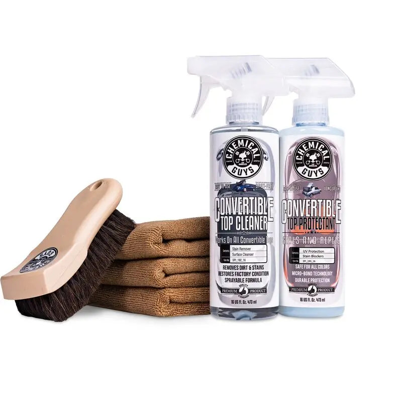Ultimate Convertible Top Care Kit - Convertible Top Cleaner, Protectant, And Accessories