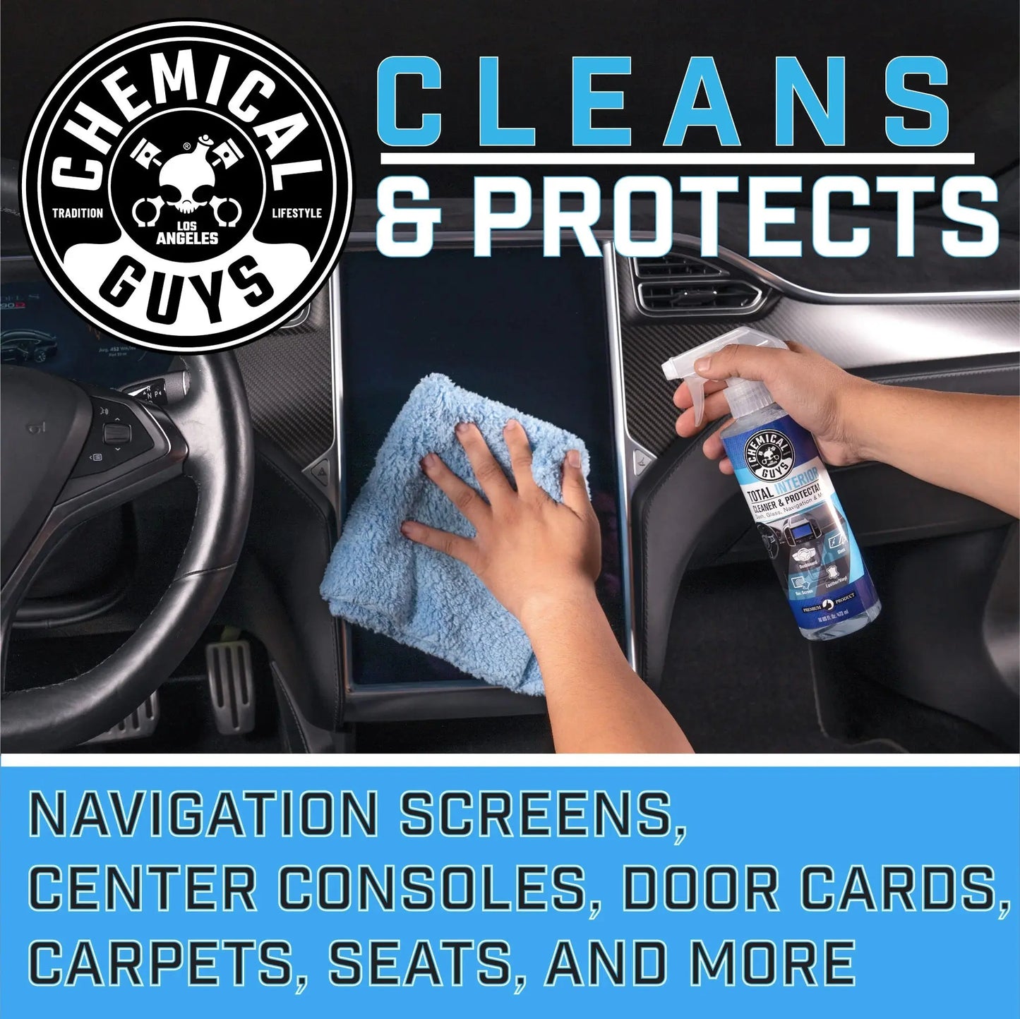 Total Interior Cleaner & Protectant (16oz) - Chemical Guys