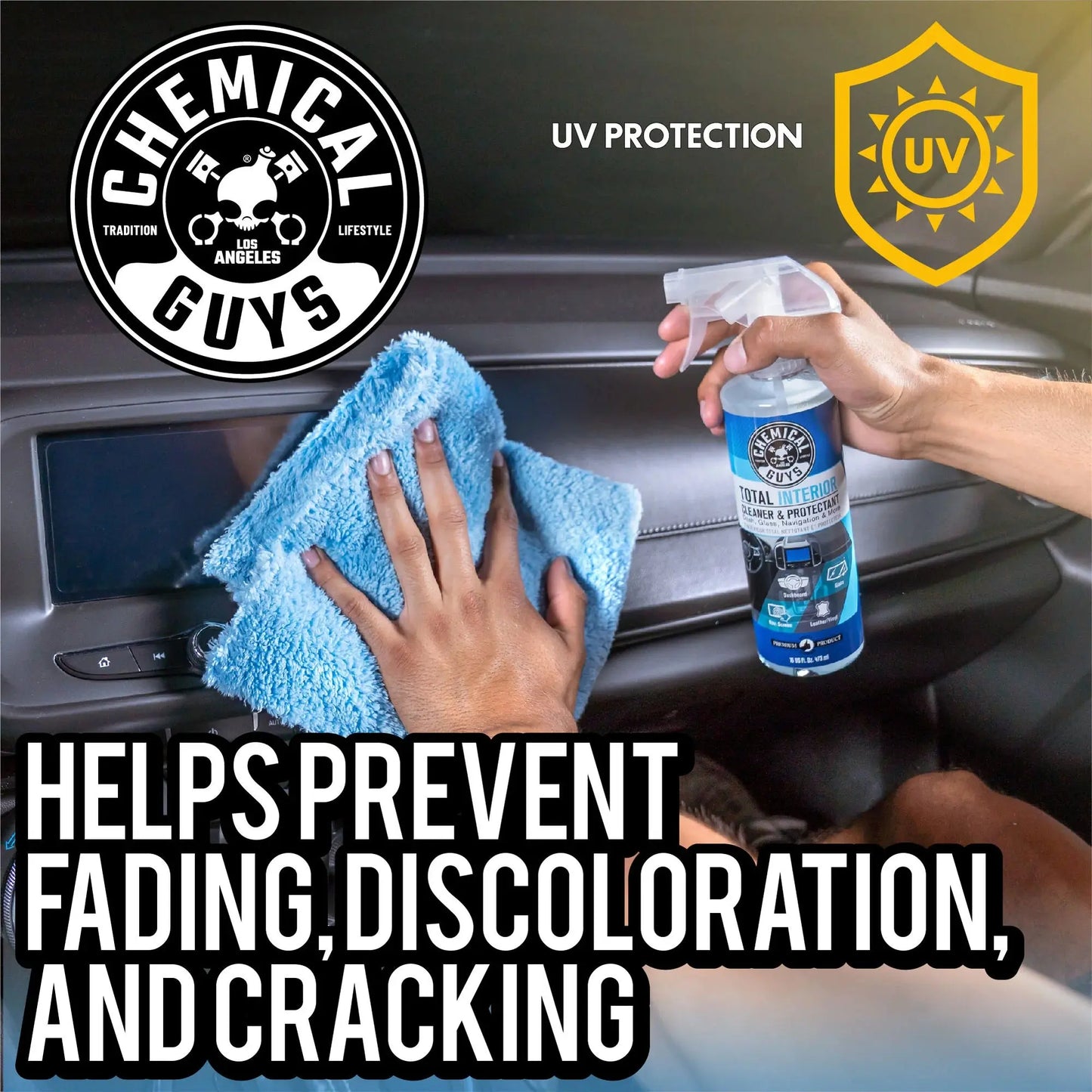 Total Interior Cleaner & Protectant (16oz) - Chemical Guys