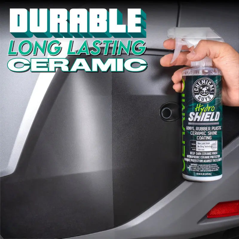 HydroShield Vinyl, Rubber, Plastic Ceramic Shine Coating (16oz) - Chemical Guys