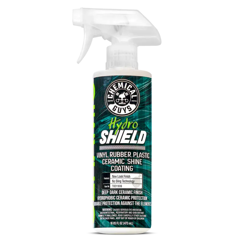 HydroShield Vinyl, Rubber, Plastic Ceramic Shine Coating (16oz) - Chemical Guys