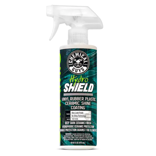 HydroShield Vinyl, Rubber, Plastic Ceramic Shine Coating (16oz) - Chemical Guys
