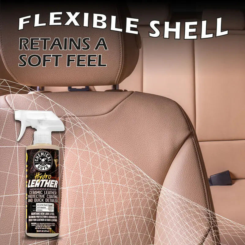 HydroLeather Ceramic Leather Protective Coating and Quick Detailer (16oz) - Chemical Guys