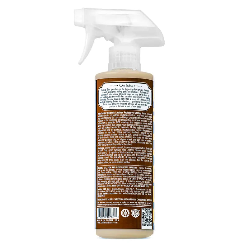 HydroLeather Ceramic Leather Protective Coating and Quick Detailer (16oz) - Chemical Guys