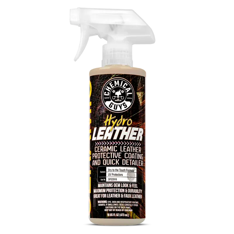 HydroLeather Ceramic Leather Protective Coating and Quick Detailer (16oz) - Chemical Guys