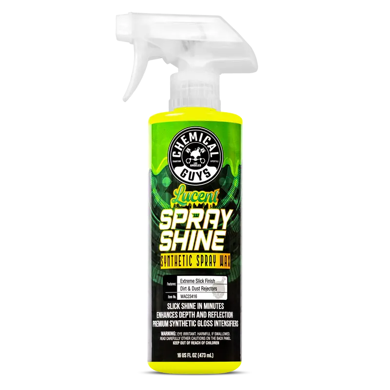 Lucent Spray Shine Synthetic Spray Wax (16oz) - Chemical Guys