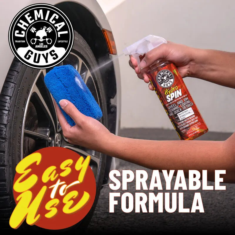 HydroSpin Wheel & Rim Ceramic Coating And Quick Detailer (16oz) - Chemical Guys