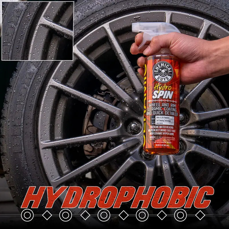 HydroSpin Wheel & Rim Ceramic Coating And Quick Detailer (16oz) - Chemical Guys