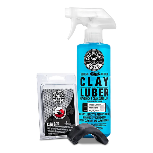 Clay Bar & Luber Synthetic Lubricant Kit - Heavy Duty - Chemical Guys
